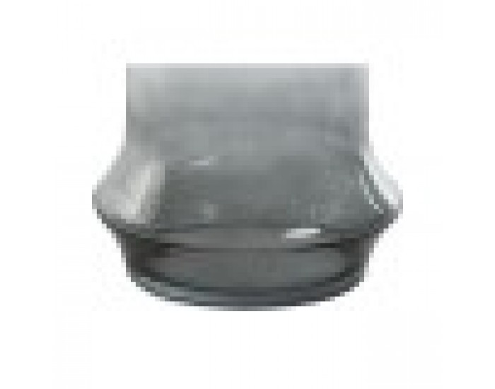 Поставка за свещ Home ESPRIT Син Златен Кристал 21 x 21 x 35 cm