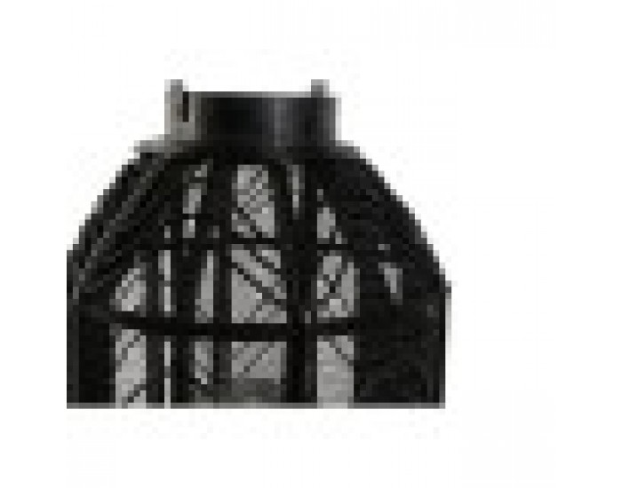 Поставка за свещ Home ESPRIT Черен Метал 26,5 x 26,5 x 28 cm