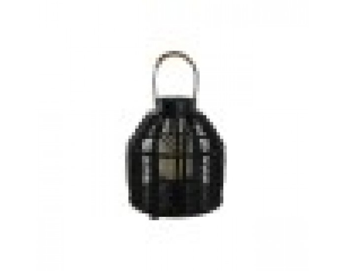 Поставка за свещ Home ESPRIT Черен Метал 26,5 x 26,5 x 28 cm