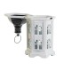 Latern DKD Home Decor Завършек със състаряващо покритие Бял Тъмно сив Дървен Кристал 19 x 17 x 39 cm Latern DKD Home Decor Завършек със състаряващо покритие Бял Тъмно сив Дървен Кристал 19 x 17 x 39 cm