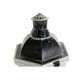 Latern DKD Home Decor Завършек със състаряващо покритие Бял Тъмно сив Дървен Кристал 19 x 17 x 39 cm Latern DKD Home Decor Завършек със състаряващо покритие Бял Тъмно сив Дървен Кристал 19 x 17 x 39 cm