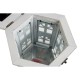 Latern DKD Home Decor Завършек със състаряващо покритие Бял Тъмно сив Дървен Кристал 19 x 17 x 39 cm Latern DKD Home Decor Завършек със състаряващо покритие Бял Тъмно сив Дървен Кристал 19 x 17 x 39 cm
