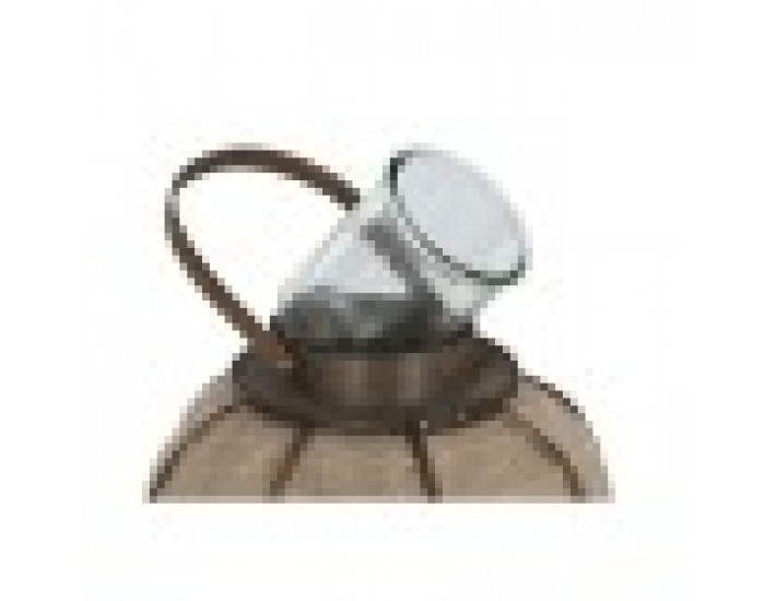 Поставка за свещ Home ESPRIT Естествен Юта Бамбук 29,5 x 29,5 x 46 cm