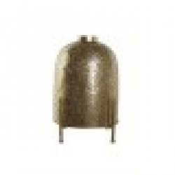 Поставка за свещ Home ESPRIT Златен Метал Кристал 24 x 24 x 33 cm - Сувенири, Подаръци, Свещи
