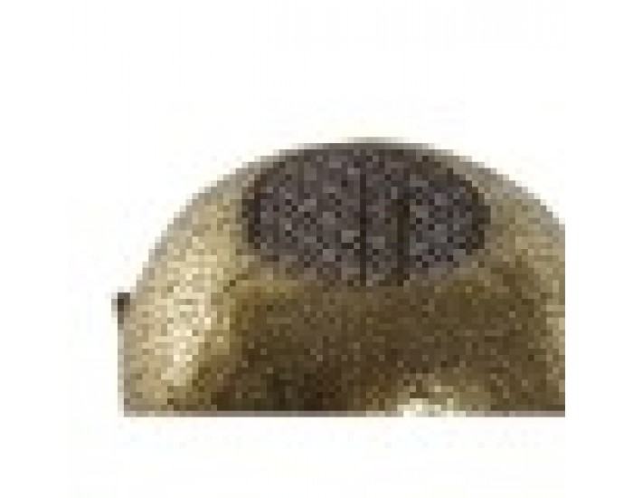 Поставка за свещ Home ESPRIT Златен Метал Кристал 29 x 29 x 26,5 cm