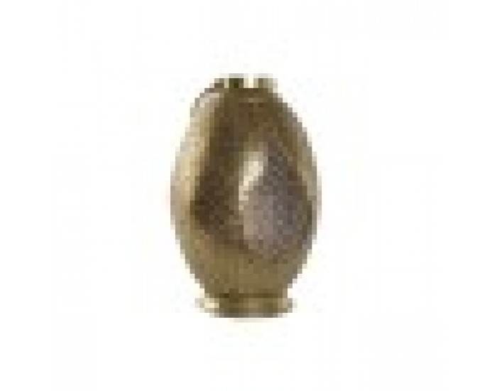 Поставка за свещ Home ESPRIT Златен Метал Кристал 24 x 24 x 38,5 cm