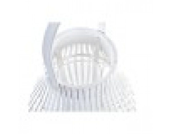 Latern DKD Home Decor Бял Многоцветен Метал Бамбук Кристал Град 30 x 40 cm 29 x 29 x 34 cm