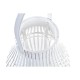Latern DKD Home Decor Бял Многоцветен Метал Бамбук Кристал Град 30 x 40 cm 29 x 29 x 34 cm