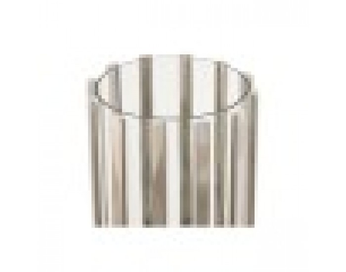 Поставка за свещ Home ESPRIT Сребрист Кристал Стомана 12 x 12 x 20 cm