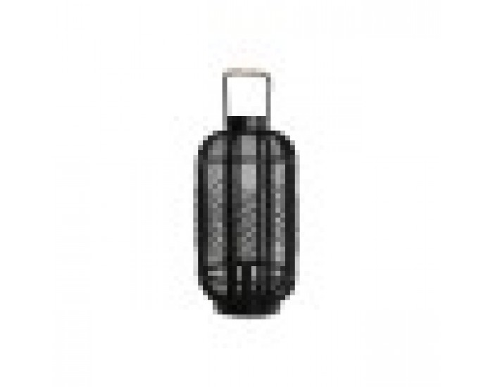 Поставка за свещ Home ESPRIT Черен Метал 25,5 x 25,5 x 46,5 cm