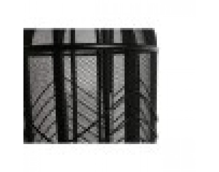 Поставка за свещ Home ESPRIT Черен Метал 25,5 x 25,5 x 46,5 cm