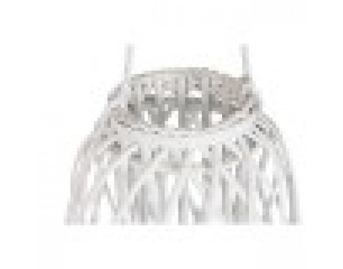 Поставка за свещ Home ESPRIT Бял плетена ракита Кристал 34 x 34 x 80 cm Поставка за свещ Home ESPRIT Бял плетена ракита Кристал 34 x 34 x 80 cm