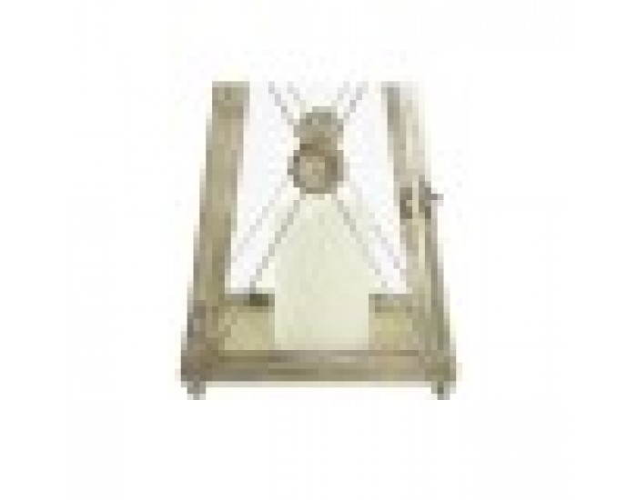 Latern DKD Home Decor Кристал Златен Метал (18 x 18 x 36 cm)