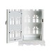 Latern DKD Home Decor Завършек със състаряващо покритие Бял Сив Дървен Кристал Средиземноморско 19 x 19 x 51 cm Latern DKD Home Decor Завършек със състаряващо покритие Бял Сив Дървен Кристал Средиземноморско 19 x 19 x 51 cm