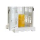 Latern DKD Home Decor Завършек със състаряващо покритие Бял Сив Дървен Кристал Средиземноморско 19 x 19 x 51 cm Latern DKD Home Decor Завършек със състаряващо покритие Бял Сив Дървен Кристал Средиземноморско 19 x 19 x 51 cm