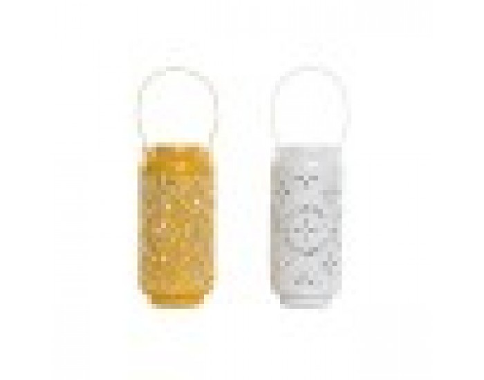 Поставка за свещ Home ESPRIT Жълт Бял Желязо 15 x 15 x 33 cm (2 броя) Поставка за свещ Home ESPRIT Жълт Бял Желязо 15 x 15 x 33 cm (2 броя)