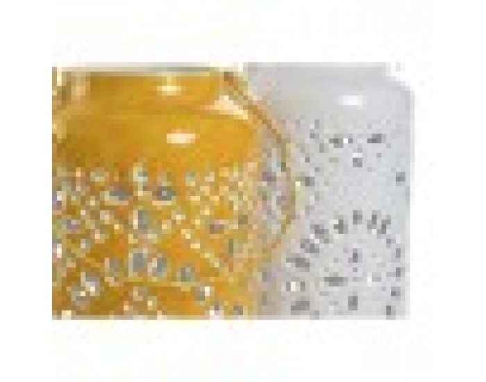 Поставка за свещ Home ESPRIT Жълт Бял Желязо 15 x 15 x 33 cm (2 броя) Поставка за свещ Home ESPRIT Жълт Бял Желязо 15 x 15 x 33 cm (2 броя)