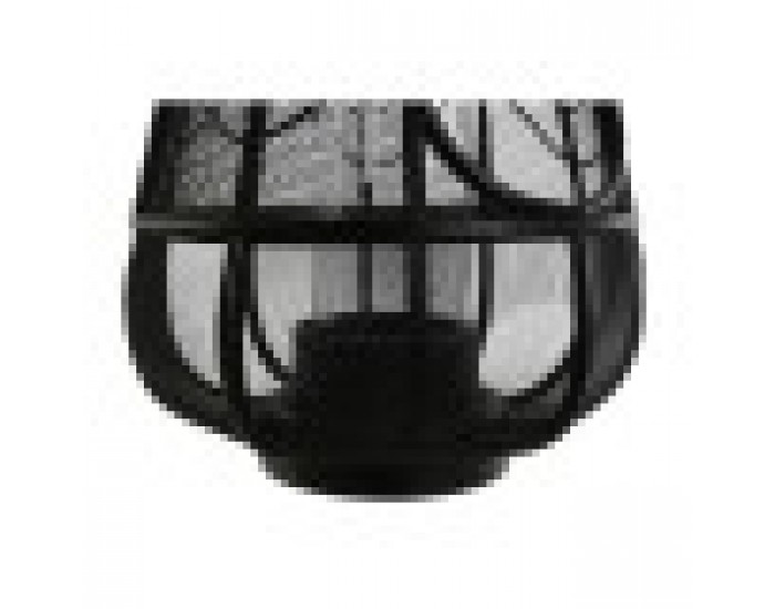 Поставка за свещ Home ESPRIT Черен Метал 28 x 28 x 50 cm