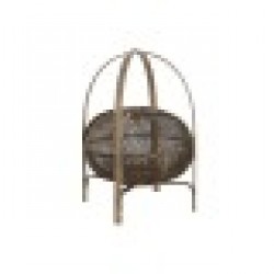 Поставка за свещ DKD Home Decor Естествен Кафяв Бамбук 33 x 33 x 42 cm - Сувенири, Подаръци, Свещи