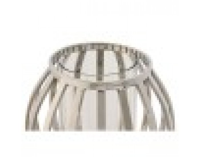 Поставка за свещ Home ESPRIT Сребрист Кристал Стомана 19 x 19 x 19 cm