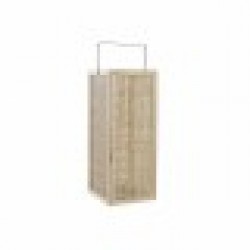 Latern DKD Home Decor LD-181413 20,5 x 21,3 x 61 cm Естествен Черен Latern DKD Home Decor LD-181413 20,5 x 21,3 x 61 cm Естествен Черен - Сувенири, Подаръци, Свещи
