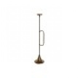 Поставка за свещ Home ESPRIT Златен Метал 21 x 21 x 98 cm - Сувенири, Подаръци, Свещи