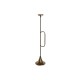 Поставка за свещ Home ESPRIT Златен Метал 21 x 21 x 98 cm Поставка за свещ Home ESPRIT Златен Метал 21 x 21 x 98 cm