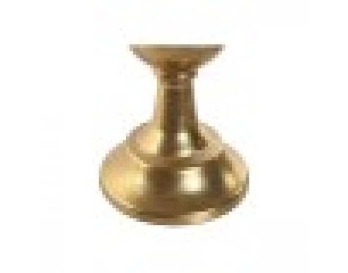 Поставка за свещ Home ESPRIT Златен Метал 15 x 15 x 60,5 cm (2 броя)