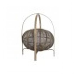 Поставка за свещ DKD Home Decor Естествен Кафяв Бамбук 35 x 35 x 47 cm - Сувенири, Подаръци, Свещи