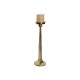 Поставка за свещ Home ESPRIT Златен Алуминий 18,5 X 18,5 X 64,5 cm Поставка за свещ Home ESPRIT Златен Алуминий 18,5 X 18,5 X 64,5 cm