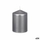 Свещ Сребрист 7 x 10 x 7 cm (24 броя)