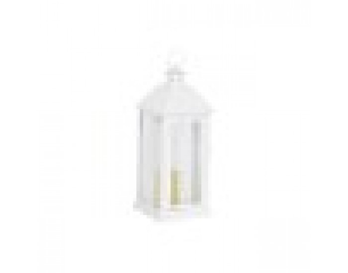 Latern Home ESPRIT Бял Кристал Желязо Shabby Chic 20 x 20 x 55 cm (3 Части)