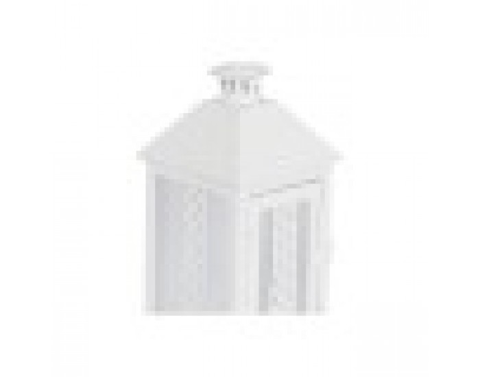 Latern Home ESPRIT Бял Кристал Желязо Shabby Chic 20 x 20 x 55 cm (3 Части)