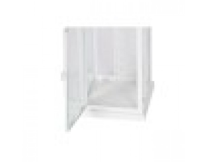 Latern Home ESPRIT Бял Кристал Желязо Shabby Chic 20 x 20 x 55 cm (3 Части)