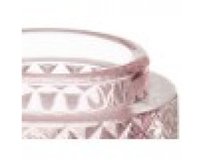 Поставка за свещ Розов Cтъкло (9 x 8,8 x 9 cm) (12 броя)