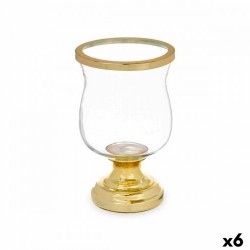 Поставка за свещ Чаша Златен Стомана 15,5 x 26 x 15,5 cm (6 броя) - Сувенири, Подаръци, Свещи