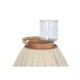 Поставка за свещ Home ESPRIT Бял Кафяв Дървен Кристал 38 x 38 x 84 cm Поставка за свещ Home ESPRIT Бял Кафяв Дървен Кристал 38 x 38 x 84 cm