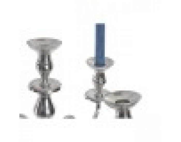 Канделабър Home ESPRIT Сребрист Алуминий Хромирано 42 x 42 x 70 cm