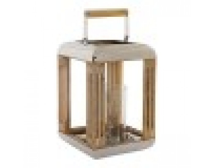 Latern DKD Home Decor Сребро Метал Кристал (23 x 23 x 36 cm)