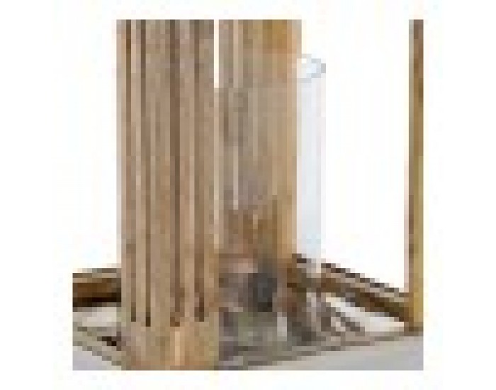 Latern DKD Home Decor Сребро Метал Кристал (23 x 23 x 36 cm)