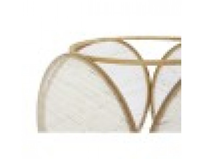 Latern DKD Home Decor Кристал Естествен Кафяв Бамбук Ориенталски 42 x 42 x 55 cm