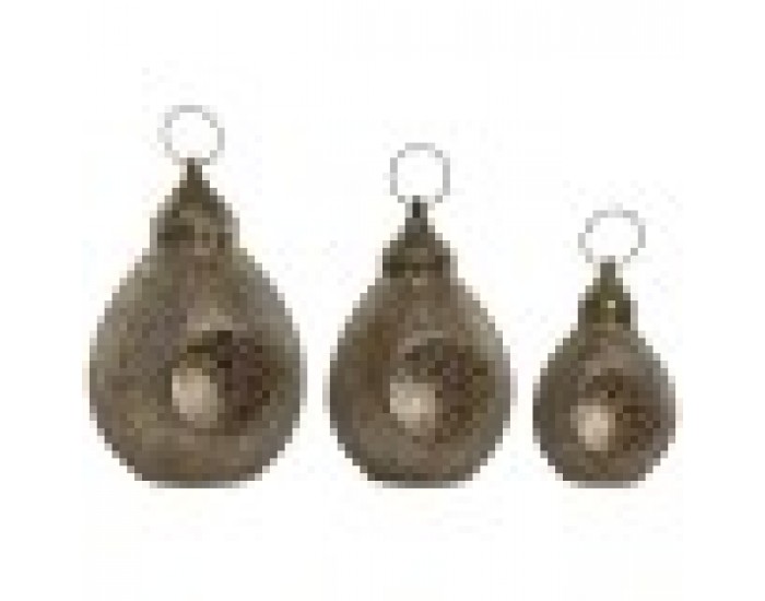 Комплект подложки за маса Home ESPRIT Златен Метал 23 x 23 x 34 cm