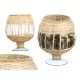 Поставка за свещ GiftDecor SG-30540 Прозрачен Естествен Cтъкло Pатан 18 x 22 x 18 cm (6 броя) Поставка за свещ GiftDecor SG-30540 Прозрачен Естествен Cтъкло Pатан 18 x 22 x 18 cm (6 броя)