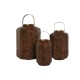 Комплект подложки за маса Home ESPRIT Кафяв Златен Метал 26 x 26 x 38,5 cm Комплект подложки за маса Home ESPRIT Кафяв Златен Метал 26 x 26 x 38,5 cm