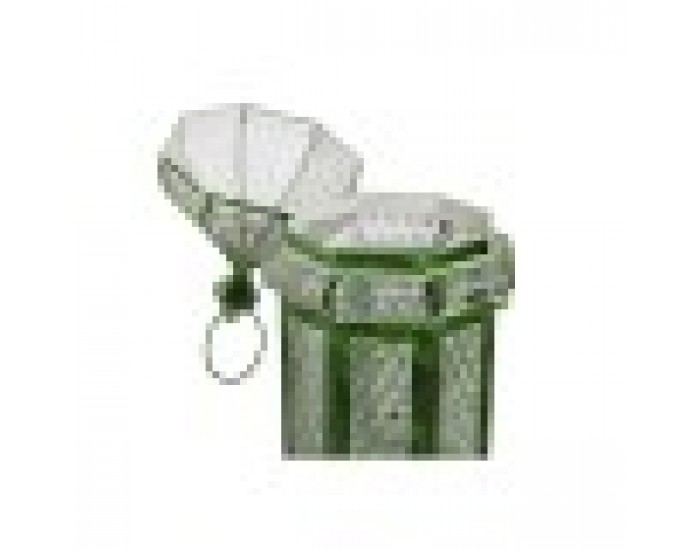 Фенери Home ESPRIT Зелен Метал Ориенталски 23 x 23 x 57 cm (2 Части) Фенери Home ESPRIT Зелен Метал Ориенталски 23 x 23 x 57 cm (2 Части)