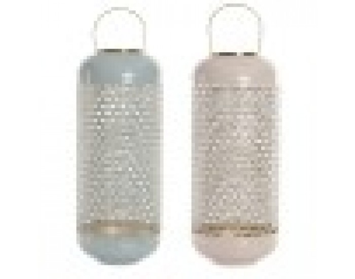 Поставка за свещ DKD Home Decor Алуминий Лакиран (24 x 24 x 60 cm) (2 броя) Поставка за свещ DKD Home Decor Алуминий Лакиран (24 x 24 x 60 cm) (2 броя)