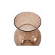 Ваза Home ESPRIT Кехлибар Кристал Модерен 16 x 16 x 27 cm Ваза Home ESPRIT Кехлибар Кристал Модерен 16 x 16 x 27 cm