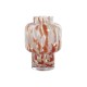 Ваза Home ESPRIT Сметана теракота Кристал Модерен 15 x 15 x 21 cm Ваза Home ESPRIT Сметана теракота Кристал Модерен 15 x 15 x 21 cm