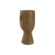 Ваза Home ESPRIT Кафяв Смола Лице 15 x 15 x 31 cm Ваза Home ESPRIT Кафяв Смола Лице 15 x 15 x 31 cm