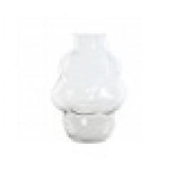 Ваза Home ESPRIT Прозрачен Кристал 24 x 22 x 32 cm - Вази и Украса за маса